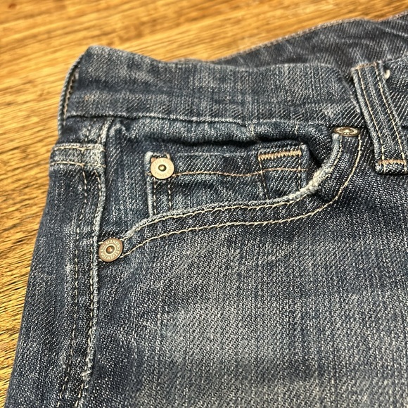 😍❤️HP❤️😍7 For All Mankind A Pocket Flare Jeans - Picture 2 of 7